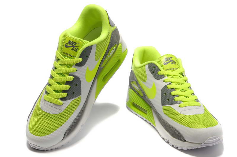 Air Max 90 Hyperfuse femmes de fourrure fluorescente frene ve (2)